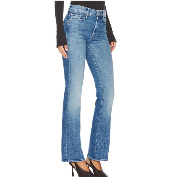 MOTHER Jeans The Outsider Sneak Light Wash Denim Women's Size 26 - Picture 3 of 12